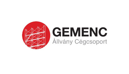gemenc állvány clgcsoport emblémás logo
